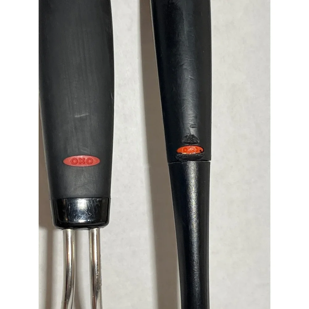 OXO Good Grips 3 Piece Kitchen Utensil Set Black Nylon Spatula Turner Spoon